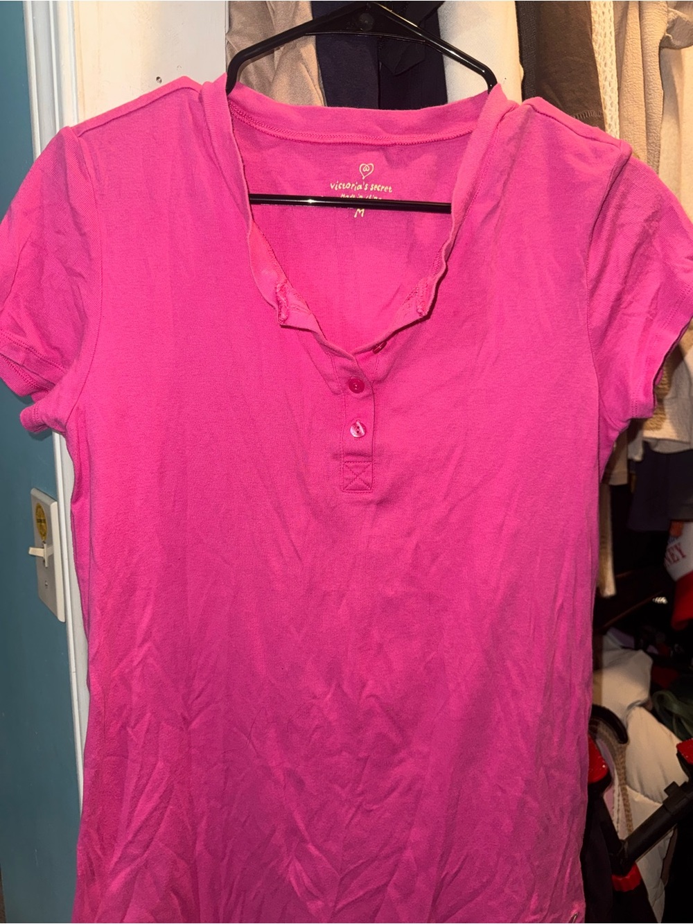 Victoria's Secret Barbie Pink Night Shirt